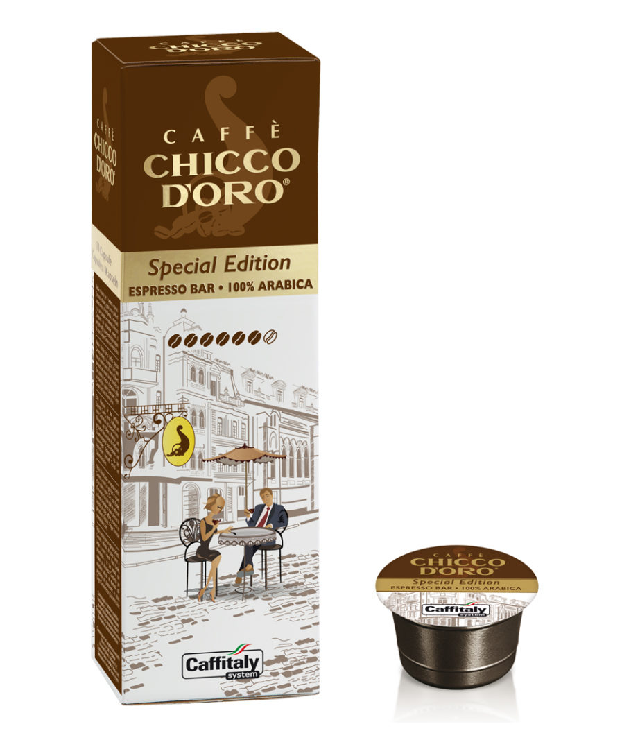 10 Capsule Caffè Chicco D'oro Espresso Bar Caffitaly