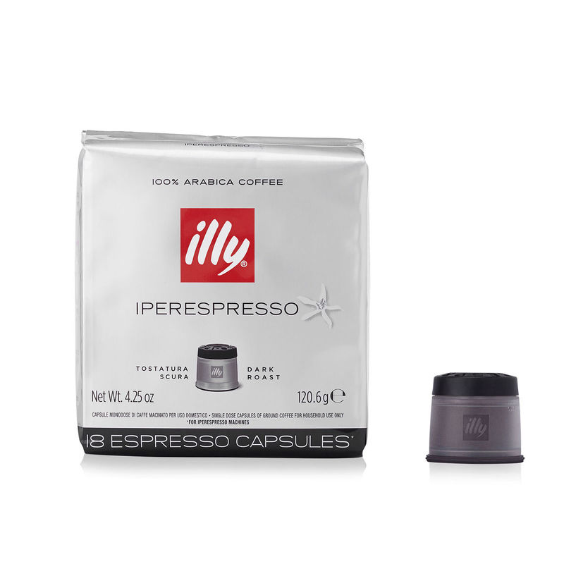 18 Capsule Caffè Iperespresso Tostatura Scura