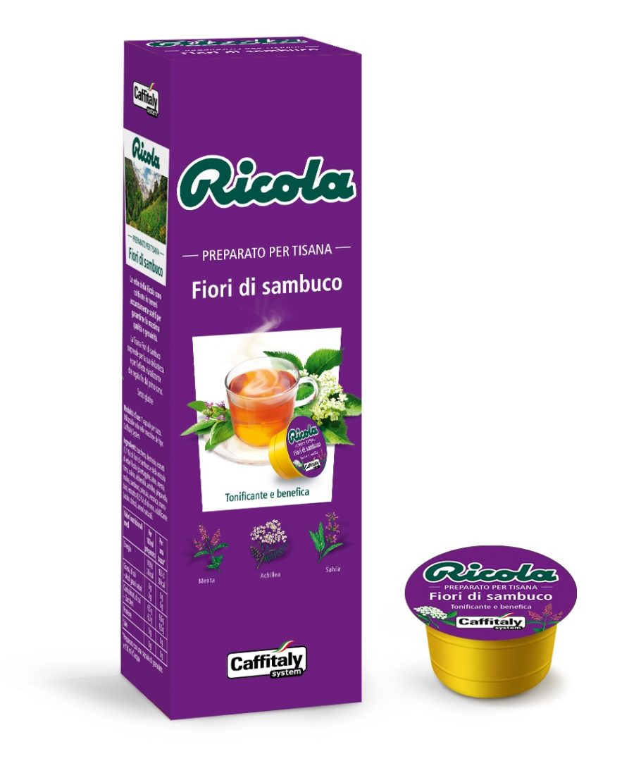 10 Capsule Tisana Fiori di Sambuco Ricola