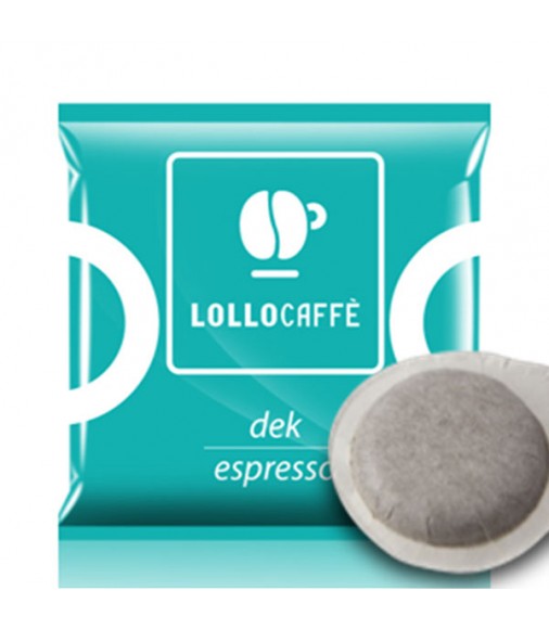 Cialde Lollo Caffè Qualità Dek Kit Incluso